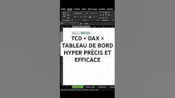 TCD + DAX = tableau de bord hyper précis et efficace #efficient #data #astuce #finance