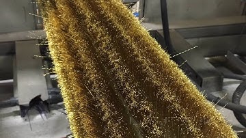 Sealeze Cylindrical Brass Wire Staple Set Brush