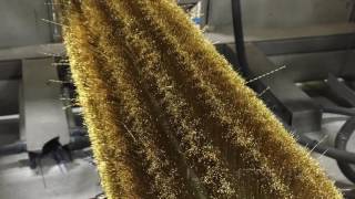 Sealeze Cylindrical Brass Wire Staple Set Brush