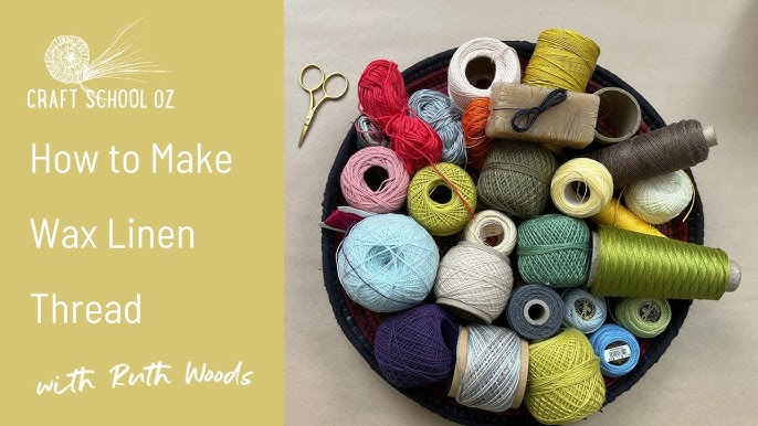 DIY Waxed Linen Thread with Donna Kallner 