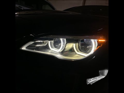 Ремонт реснички bmw f10/Repair of the BMW f10 accent DRL