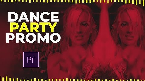 Dance Party Promo Premiere Pro Templates