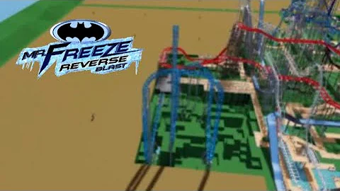 Recreating mr freeze reverse blast on theme park tycoon 2 PART 1 (speed build)