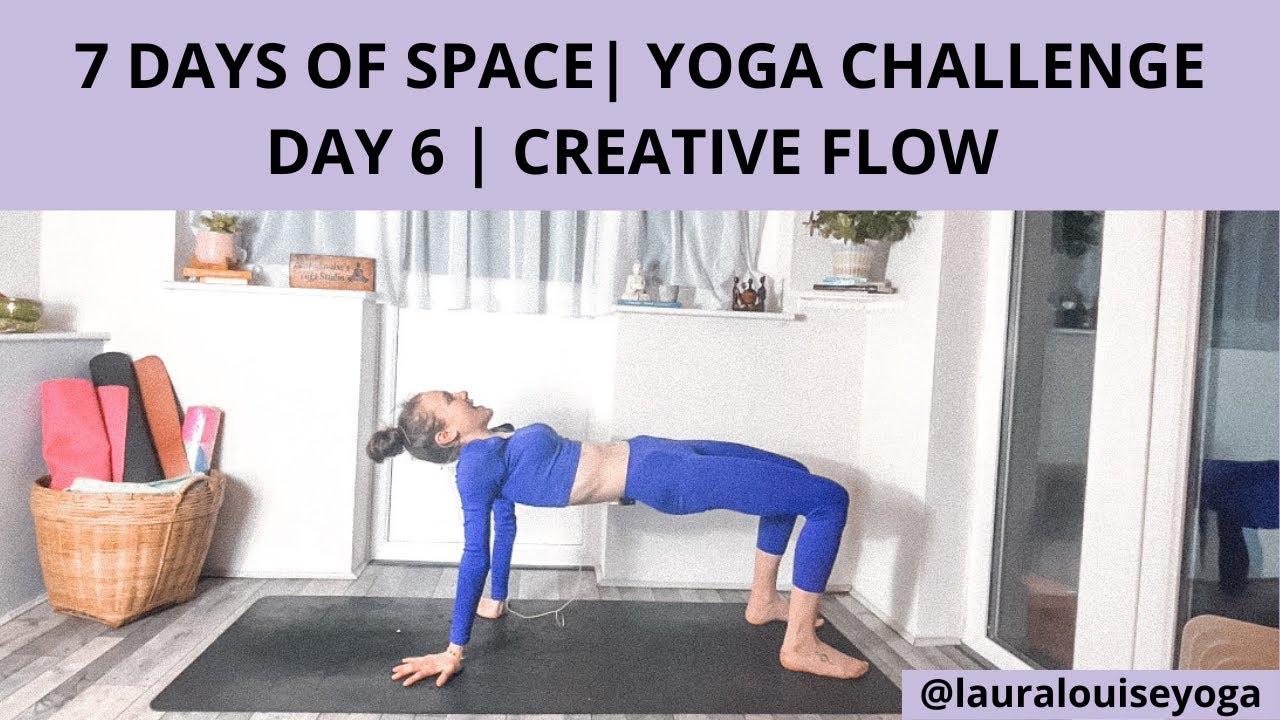 7 DAY YOGA CHALLENGE | DAY 6 | FULL BODY CREATIVE VINYASA FLOW ...