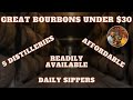 Great bourbons under 30 you should try now