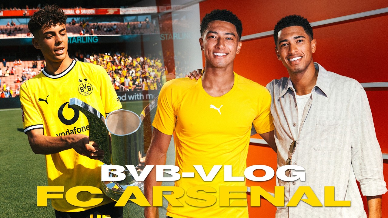 Reunion with Jude Bellingham, away win against Arsenal | BVB VLOG