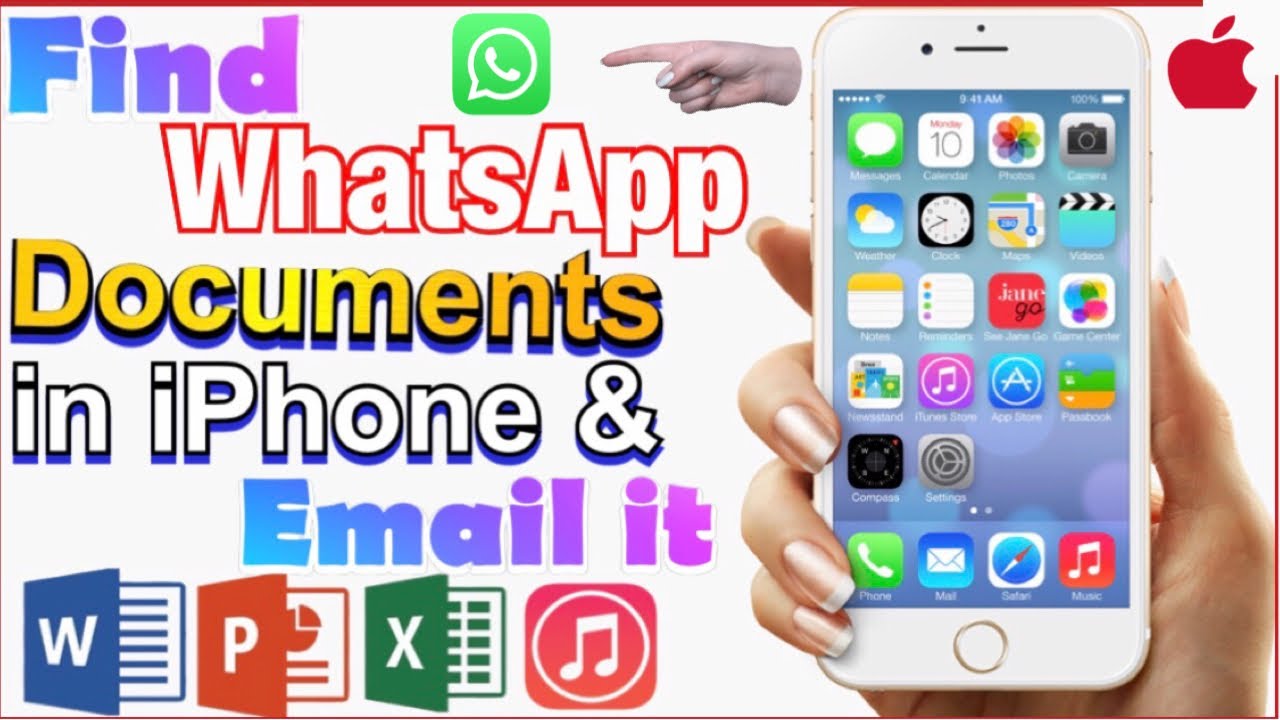 How To Locate Documents Received Via Whatsapp In Iphone - Ios