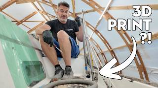 BACK to Work on ANTIDOTE! - How I Used 3D Printing to Fix My Boat