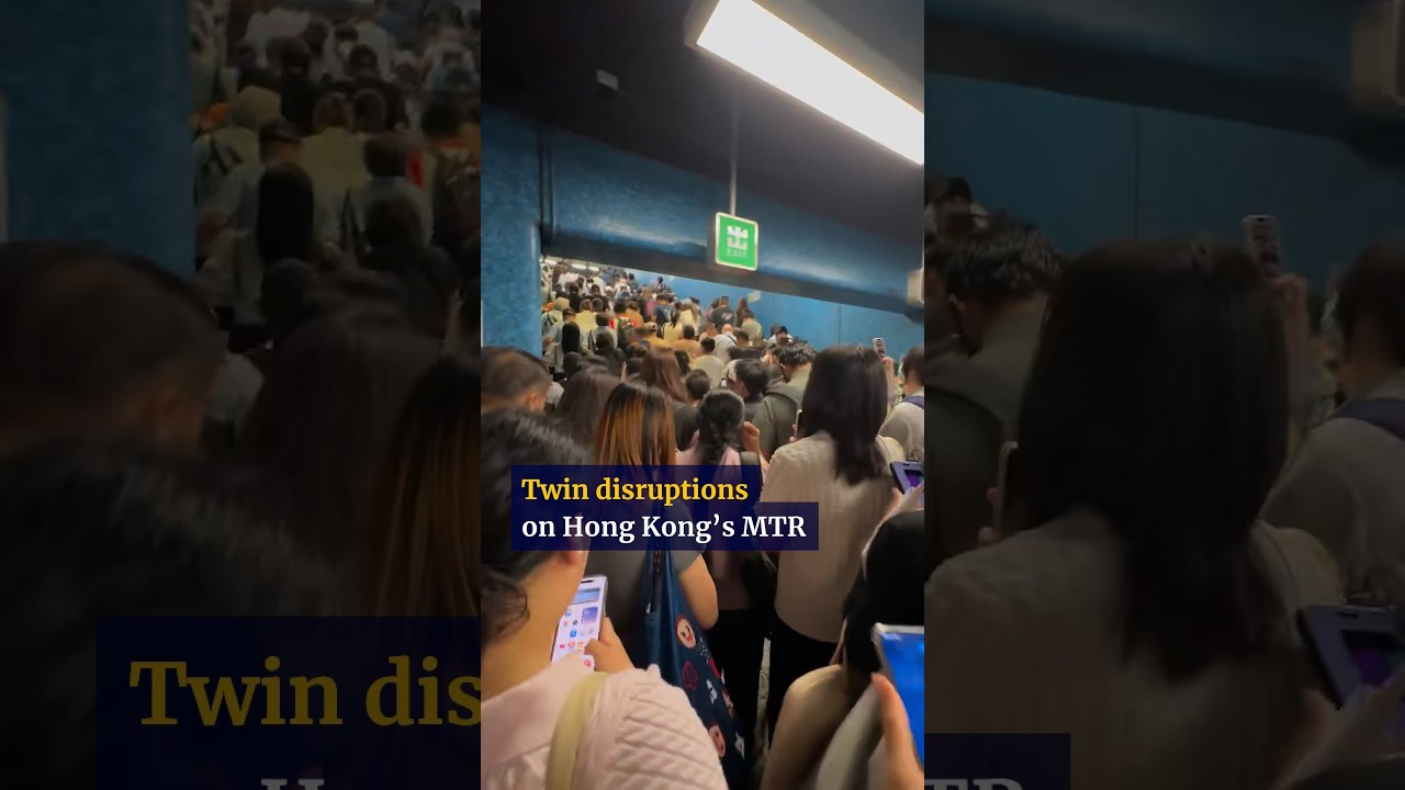 Commuters stranded as Hong Kong’s MTR suffers two disruptions in 15 hours