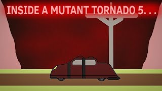 Tornado intercept animation 5. Credit @Akmaz_2024  for the idea