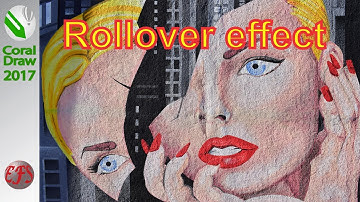 Corel draw 2017 class 92 effect menu rollover effect Urdu/Hindi