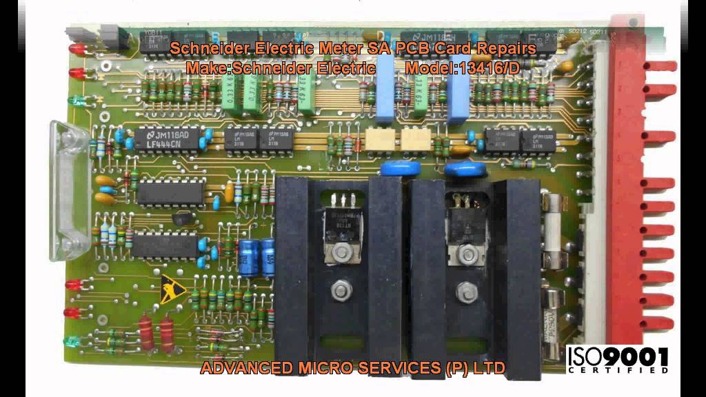 Schneider Electric Meter SA PCB Card Repairs Advanced