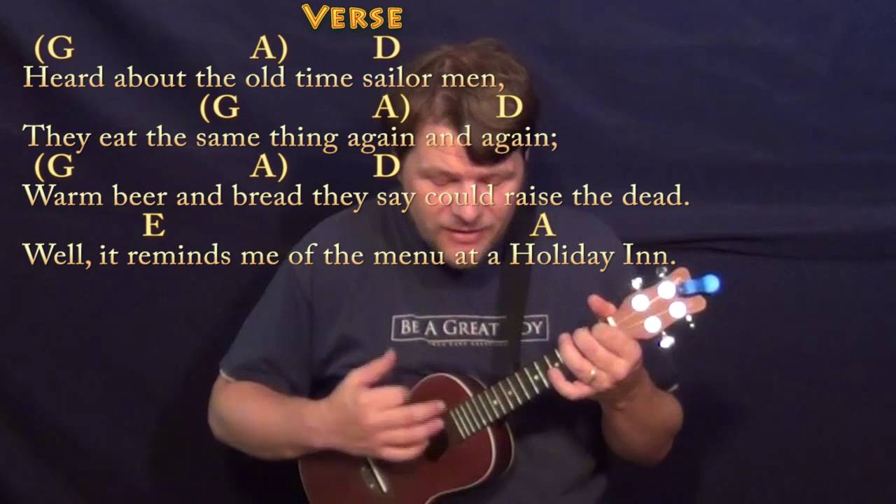 Cheeseburger in Paradise (Jimmy Buffett) Ukulele Cover Lesson with Chords/Lyrics YouTube