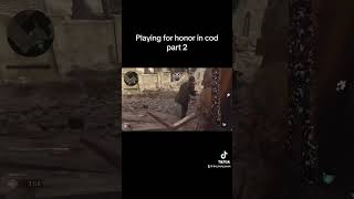 For honor in cod #cod #codclips #funny #meme #funnymeme #forhonor