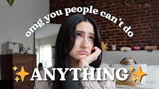 Omg you people can't do anything: an analysis on showing up, the misuse of therapy speak & more.