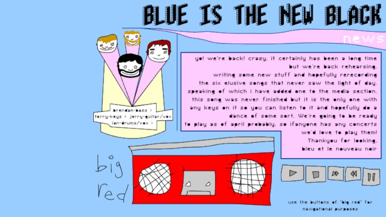 blue is the new black - along the greenway (2003) - YouTube