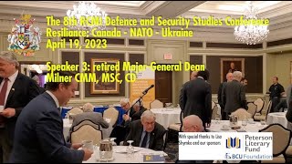 2023 RCMI Defence/Security Conference, Speaker 3 - retired Major General Dean Milner