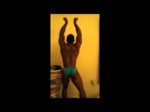 Posing practice 8wks out
