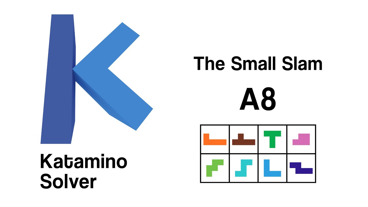 Katamino - how to solve Level: The Slam - A8 - YouTube