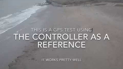 dji inspire, using autopilot testing a phone as a GPS reference
