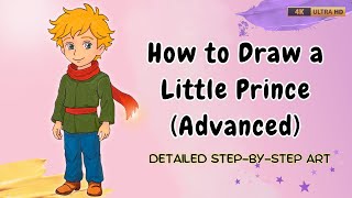 How to Color a Little Prince (Advanced Version) | Detailed Step-by-Step Art Tutorial screenshot 1