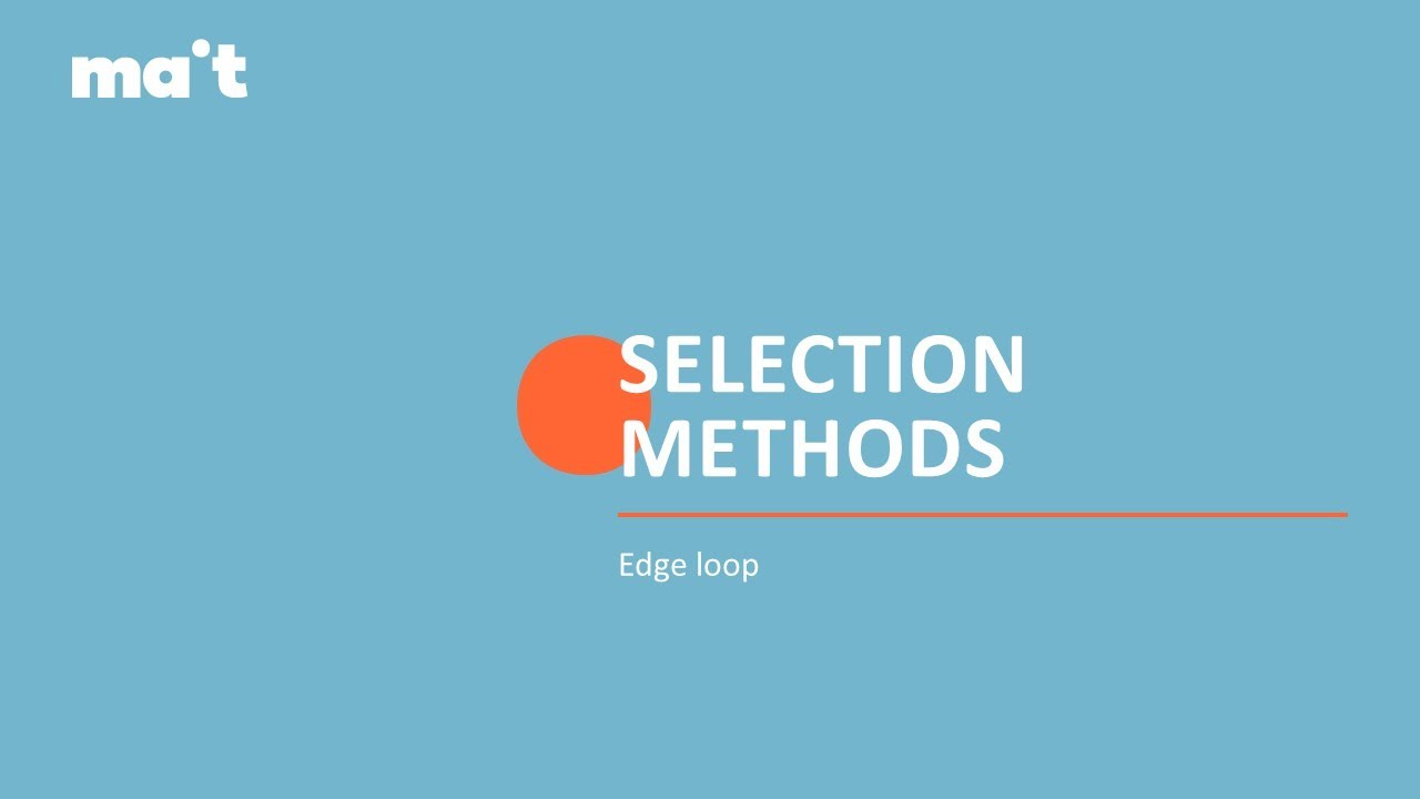 PTC Creo: Advanced selection methods - edge loop