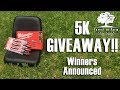 5K Giveaway - Winners Announced!!