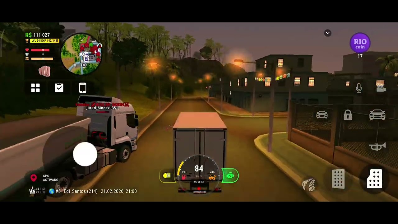 Rio Rise:Trabajando de camionero por una hora en plena promoción de doble de salario