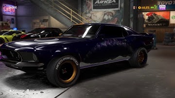 Need for Speed Payback 69 Mustang Boss 302 custom wrap
