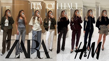 Latest ZARA and H&M *** | TRY on haul | ***