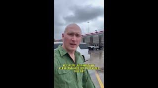 Rain off the Eastex Freeway