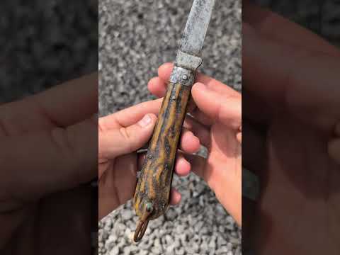 WW1 Stag Jack Knife   