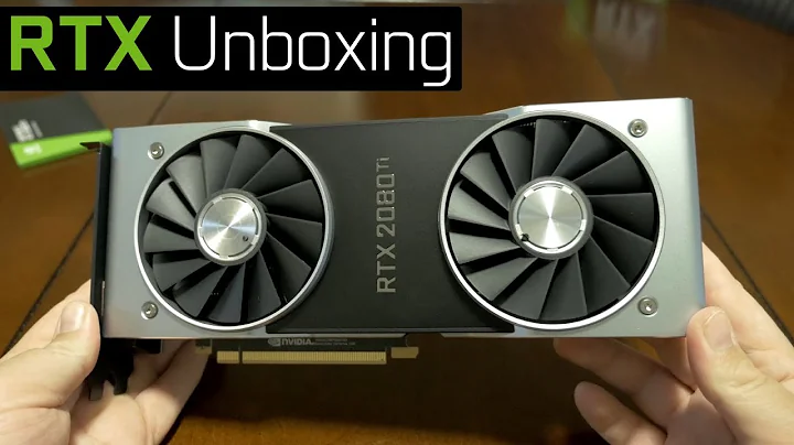 Packendes Unboxing der neuen Nvidia RTX-Grafikkarten