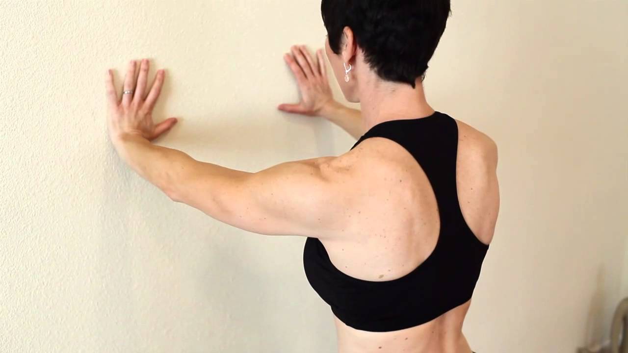 Two-Minute Toner for Busy Moms: Wall Pushups to Firm Your Chest