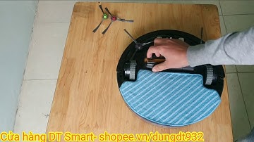Hướng dẫn lắp đặt và sử dụng robot hút bụi Ecovacs DD35