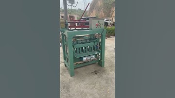 Factory Price Hollow Block Making Machine Price Mobile Concrete Hollow Interlocking Brick