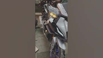 10R mirror on Yamaha R15M #yamaha #yamahar15 #r15v4 #r15modification