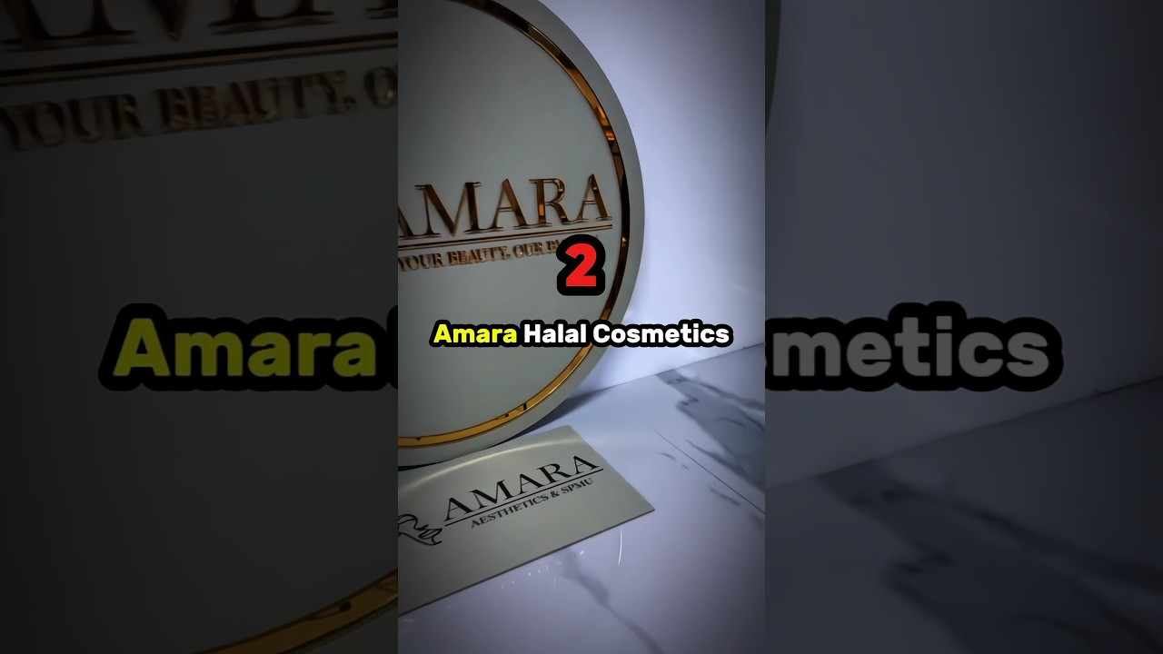 5/halal makeup brands in Islam 🥰 
