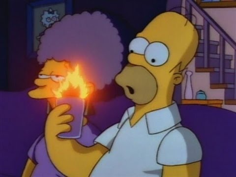 La creacion de la llamarada Homero - Los Simpson