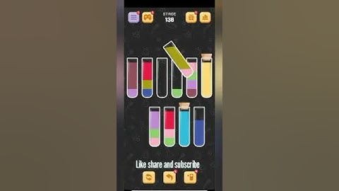 Water sort Quest level 138 #tredingshorts #trending #shorts #solution #shortvideo #sorting #shorts