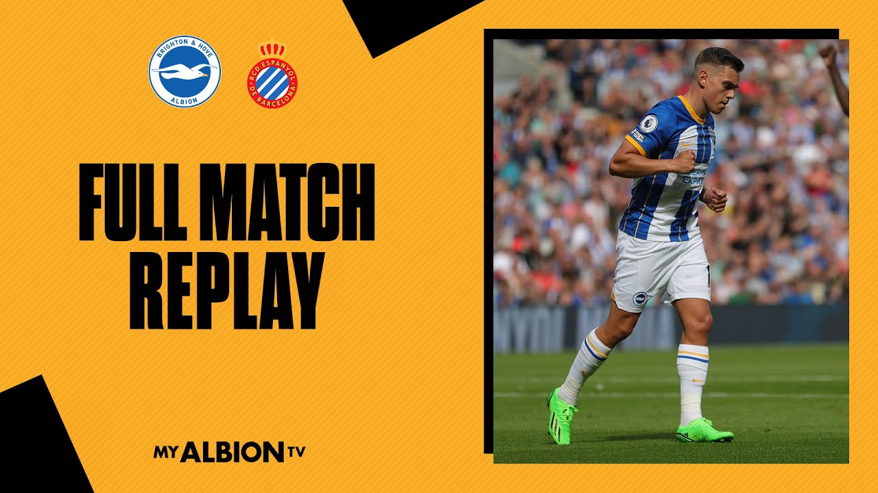 Full Match Replay Albion v Espanyol