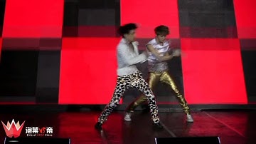[FANCAM]120401 EXO北京Showcase KAI LUHAN