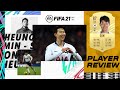 FIFA 21 HEUNG MIN SON PLAYER REVIEW! - FIFA 21 Ultimate Team