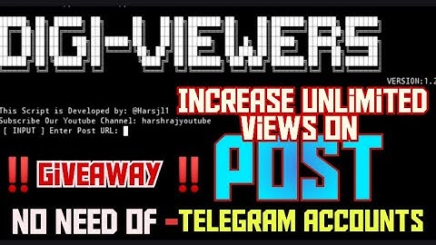 How to grow telegram channel views | How to grow telegram channel