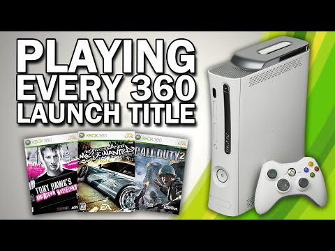 Playing EVERY Xbox 360 Launch Game 