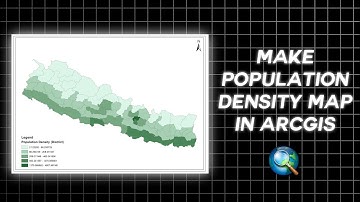 How to Make a Population Density Map | GIS Tutorial for Beginners