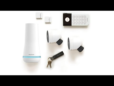 SimpliSafe 7 Piece Wireless Outdoor Camera Home Security System | Optional 24/7 Professional