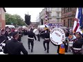 The Govan Protestant Boys return Home after Big Walk 2017 - [4K/UHD]