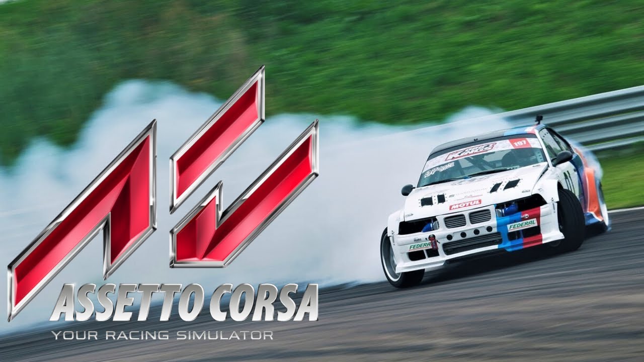 Assetto Corsa DRIFT iniciante do ZERO com Clutch kick