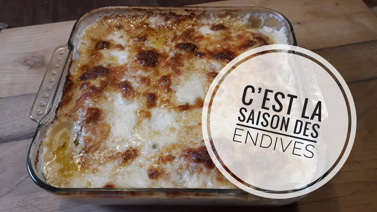 GRATIN D’ENDIVES au JAMBON FAÇON POPOTE